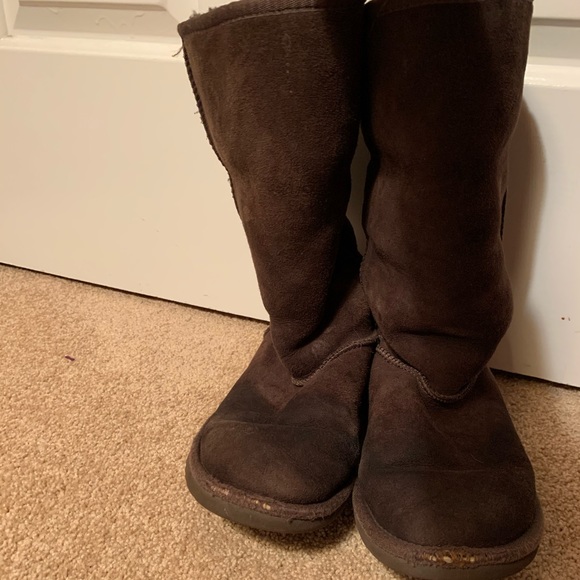 UGG Shoes - Tall Chocolate Brown Authentic UGG